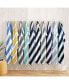 Фото #4 товара Oversized Extra Thick Luxury Beach Towel (35x70 in., 600 GSM), Pinstriped, Soft Ringspun Cotton Resort Towel