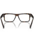 ფოტო #4 პროდუქტის Men's Rectangle Eyeglasses, DG3368 54