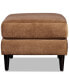 Фото #3 товара Iliza 38" Fabric Cuddle Ottoman, Created for Macy's