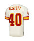 Men's Mike Alstott Cream Tampa Bay Buccaneers Chainstitch Legacy Jersey