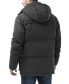 Men Hooded Toggle Down Parka Coat