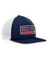 Фото #4 товара Men's Navy, White Boston Red Sox Foam Trucker Snapback Hat