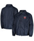 Фото #1 товара Men's Navy Minnesota Twins Coach's Raglan Full-Snap Windbreaker Jacket