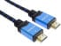 PremiumCord 4K High Speed HDMI 2.0b Cable 0.5 m M/M 18 Gbps with Ethernet, Compatible with Video 4K @ 60Hz UHD 2160p, 3D - Gold-Plated Connectors, Cotton Coating, 0.5 m