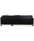 Фото #3 товара Virton 3-Pc. Leather "L" Sectional Sofa, Created for Macy's