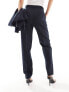 Фото #7 товара Mango tailored cigarette trousers in navy