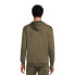 Фото #4 товара Athletic Works Fleece Full Zip Hoodie Jacket Men's 3XL Olive Green Longsleeve