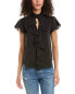 Фото #1 товара Stella + Lorenzo Ruffle Blouse Women's