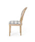 Фото #2 товара Phinnaeus French Country Dining Chairs Set, 2 Piece