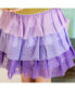 Little and Big Girls Lavender Petal Tutu Skirt