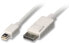 Фото #1 товара Lindy Mini DP to DP cable - white 5m - 5 m - DisplayPort - White - Nickel - 10.8 Gbit/s - Male/Female