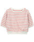Фото #2 товара Toddler Striped Terry Top 2T
