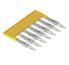 Фото #2 товара Weidmüller ZQV 2.5/7 - Cross-connector - 20 pc(s) - Wemid - Yellow - -60 - 130 °C - V0