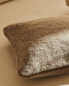 Fur cushion cover