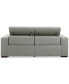 Фото #15 товара Nevio 82" 2-Pc. Leather Sectional with 2 Power Recliners and Headrests, Created For Macy's