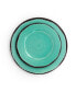 Turquoise 12 Piece Lightweight Melamine Dinnerware Set, Service for 4