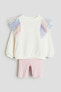 Фото #1 товара 2-piece Sweatshirt and Bike Shorts Set