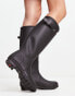 Hunter Original tall wellington boots in black US 11 - фото #4