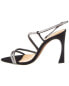 Фото #2 товара Alexandre Birman Alana Zircone 100 Leather Sandal Black Women's