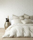 Фото #1 товара Washed Linen Relaxed Solid Duvet Cover, Twin/Twin XL