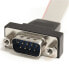 Фото #3 товара StarTech.com 16in 9 Pin Serial Male to 10 Pin Motherboard Header Panel Mount Cable - Grey - 0.4064 m - DB-9 - IDC - Male - Female