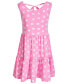 ფოტო #1 პროდუქტის Toddler & Little Girls Love Flower Printed Tank Dress, Created for Macy's