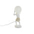 Настольная лампа Home ESPRIT Белый Позолоченный Смола Пластик 220 V 18 x 17 x 44 cm