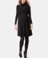 ფოტო #6 პროდუქტის Women's Vanessa Turtleneck Maternity Dress