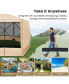 Фото #7 товара 1.5 X 11.5 FT 6-Sided Pop-up Screen House Tent With 2 Wind Panels for Camping