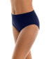 Фото #3 товара Women's Solid Classic Jersey Swim Brief Bottoms