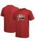Фото #1 товара Men's Threads Red Kansas City Chiefs Super Bowl LVIII Tri-Blend T-shirt
