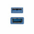 Фото #2 товара удлинительный USB-кабель NANOCABLE 10.01.0902-BL 2 m Синий (1 штук)
