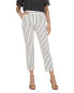 Фото #1 товара Gerard Darel Nelly Striped Cropped Pants White 46 US 14