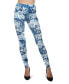 Фото #3 товара Women's Vintage Floral Leggings