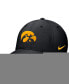 Men's Black Iowa Hawkeyes 2024 On-Field Swoosh Flex Hat