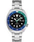 ფოტო #1 პროდუქტის Men's Automatic Prospex Divers Tropical Lagoon Stainless Steel Bracelet Watch 45mm