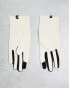 Nike Club Fleece gloves in off white