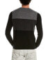 Autumn Cashmere Colorblock Cashmere Crewneck Sweater Men's