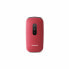 Фото #1 товара Мобильный телефон для пожилых людей Panasonic KX-TU446EXR 2,4" Красный Тёмно Бордовый