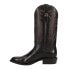 Фото #3 товара R. Watson Boots Sinatra Cowhide Medium Embroidered Round Toe Cowboy Mens Brown