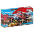 Детский конструктор PLAYMOBIL 70549 Stuntshow Monster Truck Horned