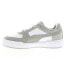 Фото #9 товара Puma CA Pro Quilt 39327701 Mens White Suede Lifestyle Sneakers Shoes
