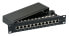 Фото #1 товара EFB Elektronik 37736.12 - 5000 Mbit/s - Cat6 - 22/24 - Grey - Rack mounting - 1U