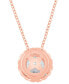 Фото #5 товара Lab Grown Diamond Halo 18" Pendant Necklace (1-1/5 ct. t.w.) in 14k White, Yellow or Rose Gold