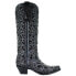 Фото #1 товара Corral Boots Floral Studded Rhinestones Sequins TooledInlay Snip Toe Cowboy Wom