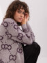 Фото #2 товара Свитер Wool Fashion Italia Dark Violet Bloom