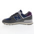 Фото #15 товара New Balance 574 U574KGN Mens Gray Suede Lace Up Lifestyle Sneakers Shoes