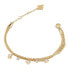 Perfect Liaison Double Gold Plated Bracelet JUBB03068JWYGWH