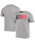ფოტო #1 პროდუქტის Men's Heathered Gray Houston Texans Combine Authentic Game On T-shirt