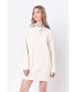 ფოტო #3 პროდუქტის Women's Knit Mini Dress